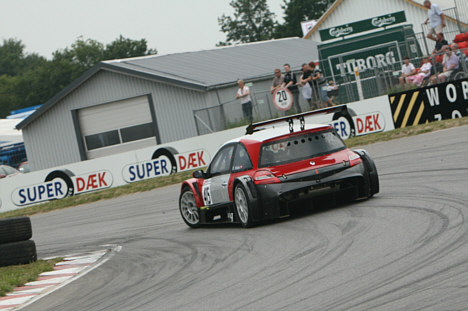 Imponerende; Frederik Holm satte dobbelt pole position på Padborg Park.